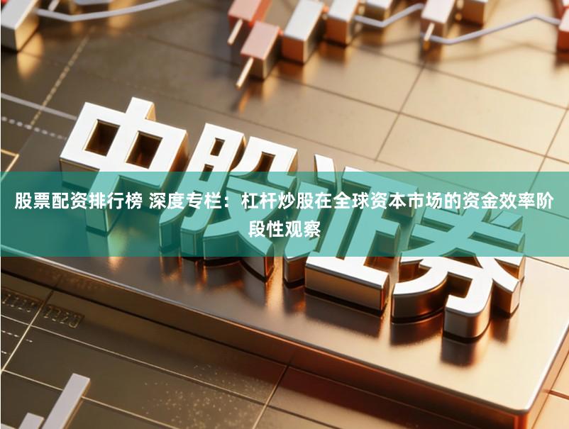 股票配资排行榜 深度专栏：杠杆炒股在全球资本市场的资金效率阶段性观察