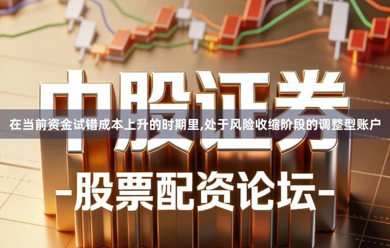 在当前资金试错成本上升的时期里,处于风险收缩阶段的调整型账户
