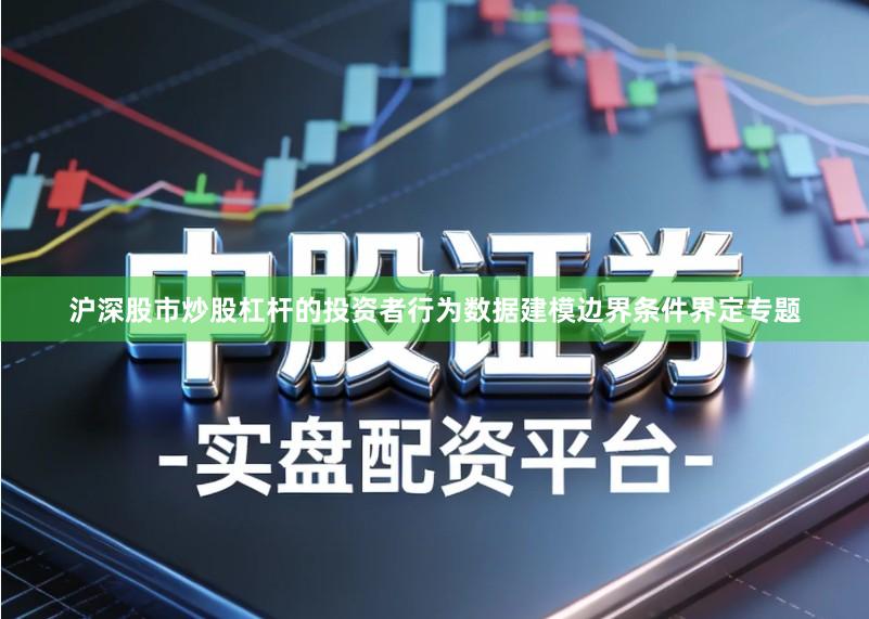 沪深股市炒股杠杆的投资者行为数据建模边界条件界定专题