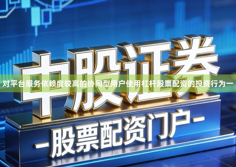 对平台服务依赖度较高的协同型用户使用杠杆股票配资的投资行为一