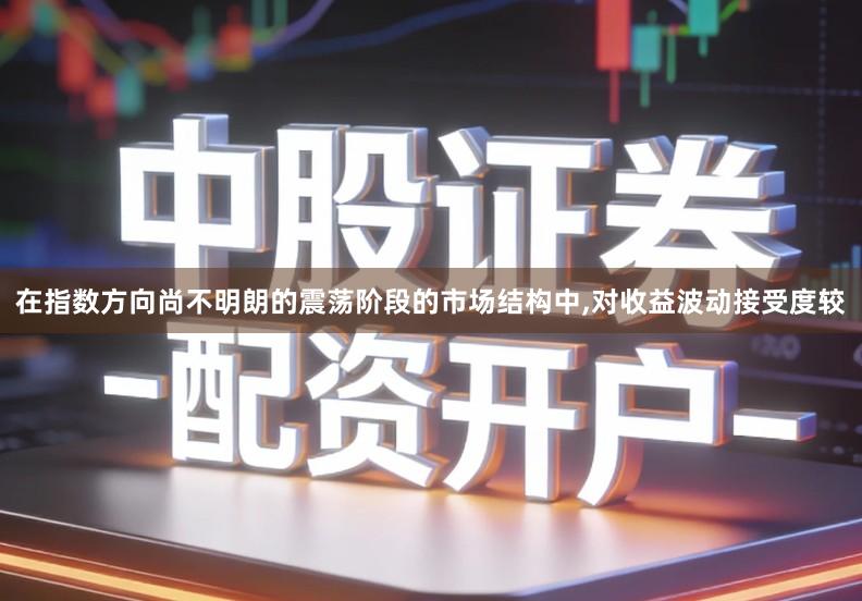 在指数方向尚不明朗的震荡阶段的市场结构中,对收益波动接受度较
