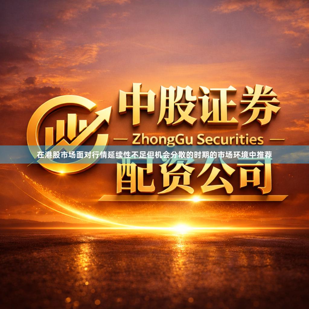 在港股市场面对行情延续性不足但机会分散的时期的市场环境中推荐